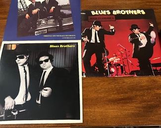 Vintage Blues Brothers Vinyl LP's