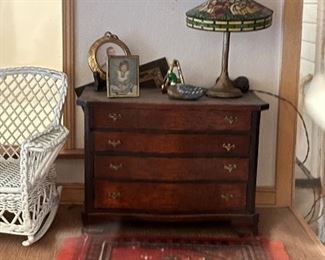 This is a dollhouse miniature photo