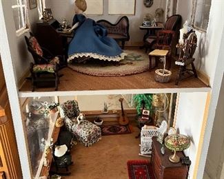 items in photo are dollhouse miniatures