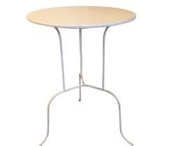 $100 USD      White Metal Round Pedestal Collapsible Table SO171-37     Description: Small Round Metal CollapsibleTable. Tripod legs with three lower central supports for the legs. We love the elegant curve of the legs and proportions of this indoor/outdoor table. 

Dimensions: 20 x 26"H

Condition: Good condition.  Used solely for home staging.  Please check photos for nicks or wear.  We do our best to disclose any flaws. 

Local pick up NW Washington, D.C.  Contact us for shipper suggestions.      https://goodbyhello.com/products/white-metal-collapsible-table-so171-37?_pos=19&_sid=b8df54176&_ss=r