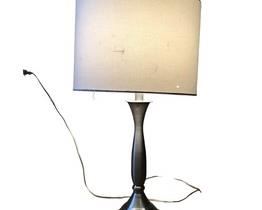 $50 USD     Pewter Pedestal Table Lamp SO171-46     Description: Sleek and Stunning.  

Dimensions: 6 x 25"H

Condition: Good condition.  Used solely for home staging.  Please check photos for nicks or wear.  We do our best to disclose any flaws.  

Location: Local pick up NW Washington, D.C.  Contact us for shipper suggestions.     https://goodbyhello.com/products/dark-silver-table-lamp-so171-46?_pos=2&_sid=b8df54176&_ss=r