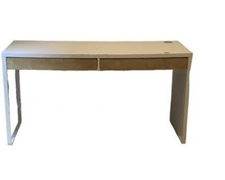 $75 USD     White 3 Drawer Computer Desk HR177-41      Description: Simple and perfect for those smaller places
Dimensions:  56” x 20 x 29"H 
Condition: Please see photos for scratches on top 
Local pick up NW Washington, D.C.  Contact us for shipper suggestions.      https://goodbyhello.com/products/computer-desk-hr177-40?_pos=5&_sid=f3a74cf28&_ss=r