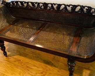 an antique style "fainting couch"--perfect