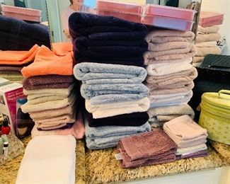 nice  towels,  sheets,  and spreads