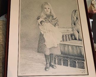 Ed Reaume  signed  print