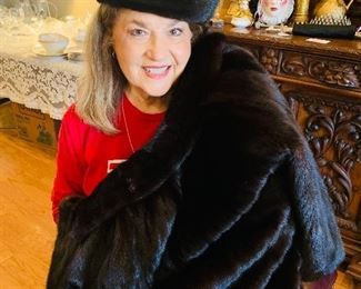 Plus we have a mink hat!