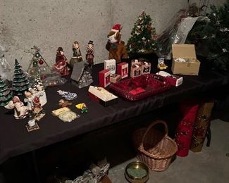 TONS OF CHRISTMAS ITEMS, SOME VINTAGE