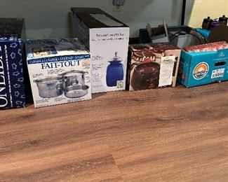 NEW COOKING PANS ETC...