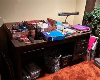 DESK PLUS OFFICE SUPPLIES