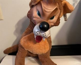 ANTIQUE WOLF FROM LITTLE RED RIDING HOOD