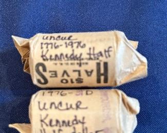 1776-1976 UNCIR HALFS