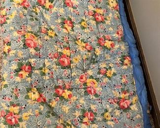 FLOUR SACK MATERIAL QUILT