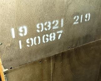 Code on entertainment side shelves 