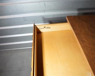 Stamp inside drawer of oak double dresser