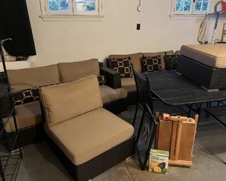 This single chair takes up much of this photo.  