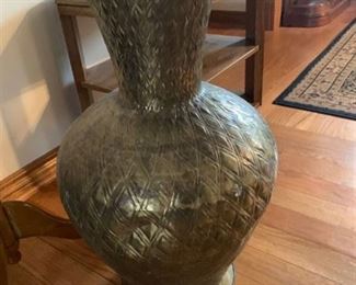 Brass vase 26 inches high