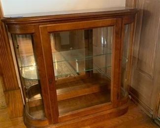 Curio cabinet 32x29x11