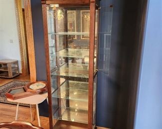 Curio/display cabinet (side load) 76 x 26 x 13