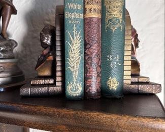 Antique books.