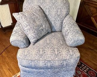 Excellent condition, club chair from Hudson's.
