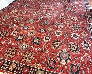 Karastan "Cambridge" area rug, approx 9'x13'.