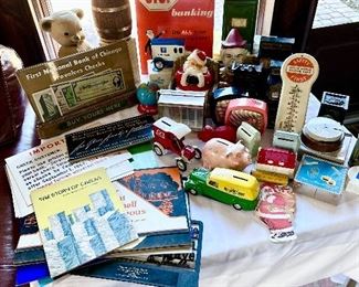 Bank collection, mostly from Michigan banks.