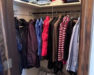 Ladies' clothing & shoes.