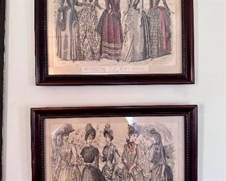 Peterson's Magazine fashion images.