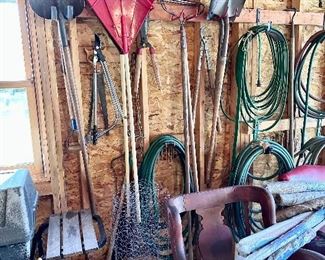 Garden & yard tools.