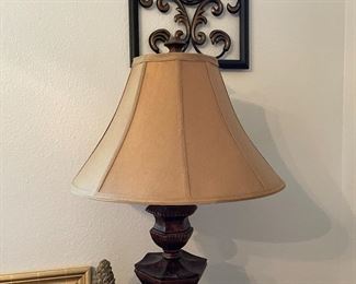 lamp & wall decor