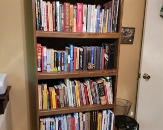 Bookshelf with Lots of Books