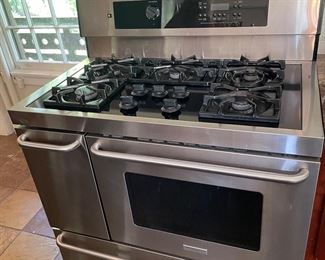 Gas Range with Oven & Mini Warming/Oven 