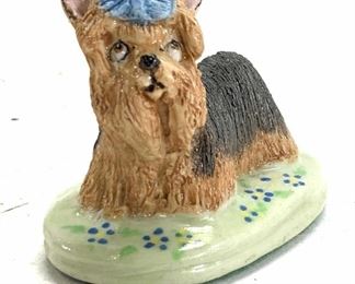 Basil Matthews Ceramic Terrier Dog Figural England

