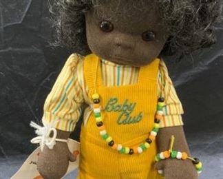 Vintage 1974 STUPSI Fabric Doll
