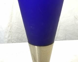 HAMPTON BAY KRYOLIT Vintage Cobalt Glass Lamp
