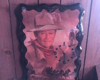 John Wayne clock