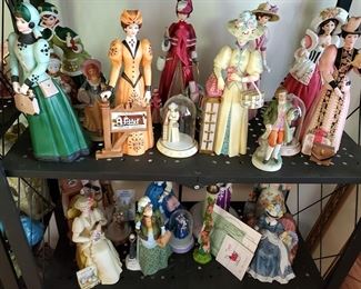 Avon Mrs. Albee Full Size Figurines 