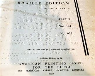 Braille Readers Digest