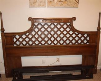 king headboard and bed frame