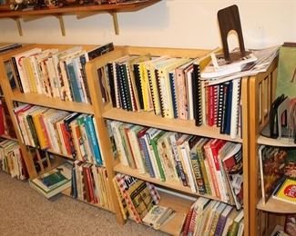 cook books and health and wellness books