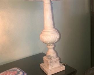 Alabaster lamp