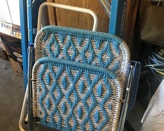 Vintage lawn chairs 