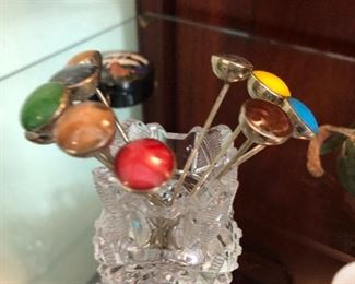 Sterling appetizer forks 