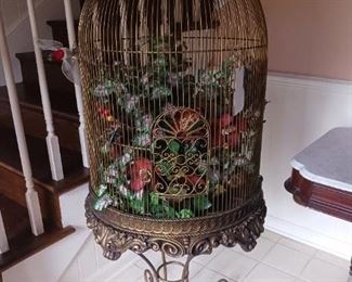 Decorative bird cage