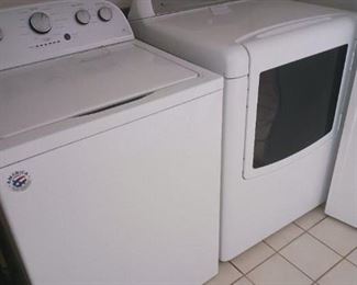 Washer and dryer