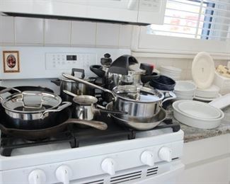 All Clad & other pots / pans