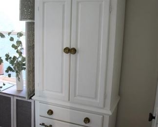 Small painted armoire