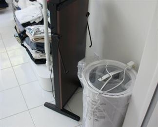 Corby 3300 pants press & Brookstone towel warmer