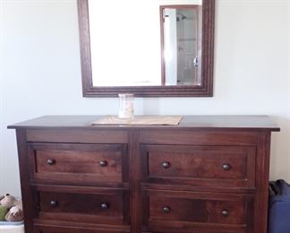 6 DRAWER DRESSER - MIRROR