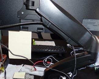 MONITOR MOUNTING ARMS X 2 AVAILABLE